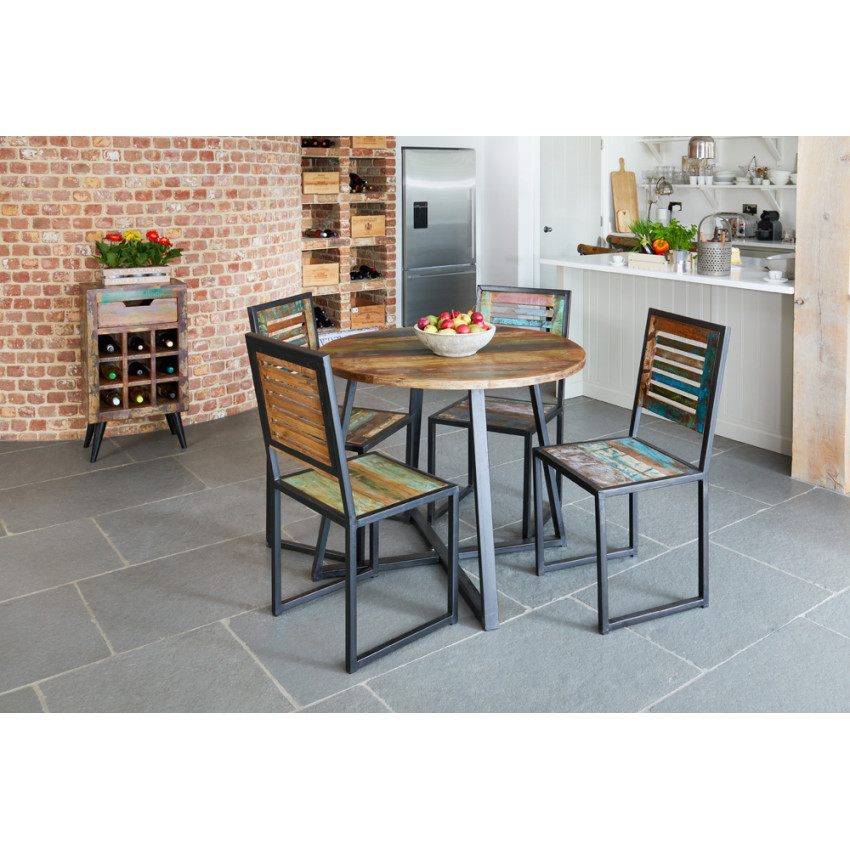 Urban Chic Round Dining Table  (100cm x 100cm)
