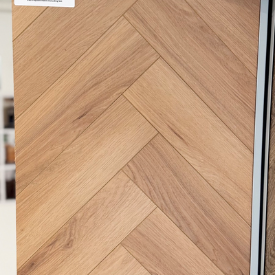 Kensington Luxury Laminate Herringbone Oak Natural
