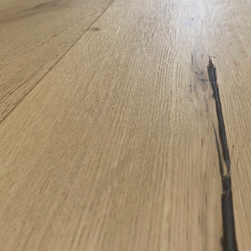 Boston Engineered Real Wood Oak Antique Distressed Brushed Raw Matt Lacquered