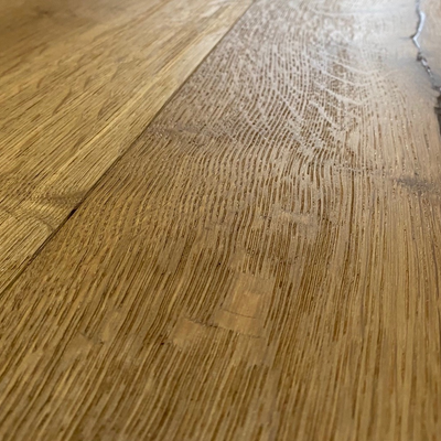 Boston Engineered Real Wood Oak Antique Distressed Brushed Smoked UV Oiled